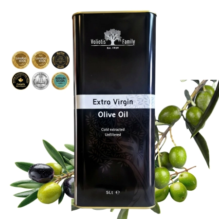 Oliwa z Oliwek Extra Virgin Voliotis Family Pelion Black 5L